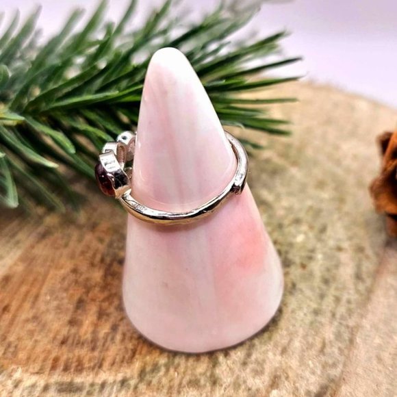 Beautiful Mixed Tourmaline Adjustable Sparking Adjustable Ring - Picture 6 of 9